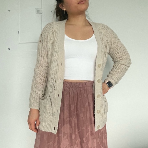 Kimchi Blue wool blend cardigan M - Picture 3 of 13